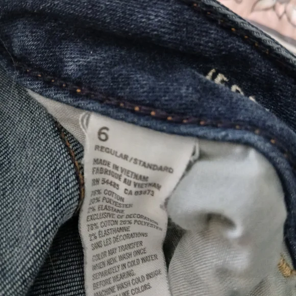 American Eagle Outfitters Dark Indigo Skinny Jeans - Picture 3 of 3